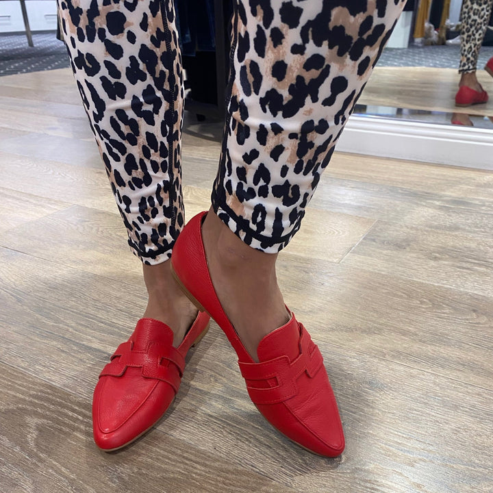 Salti Loafer - Red - TE5 - Pizazz BoutiqueTop End Shoes