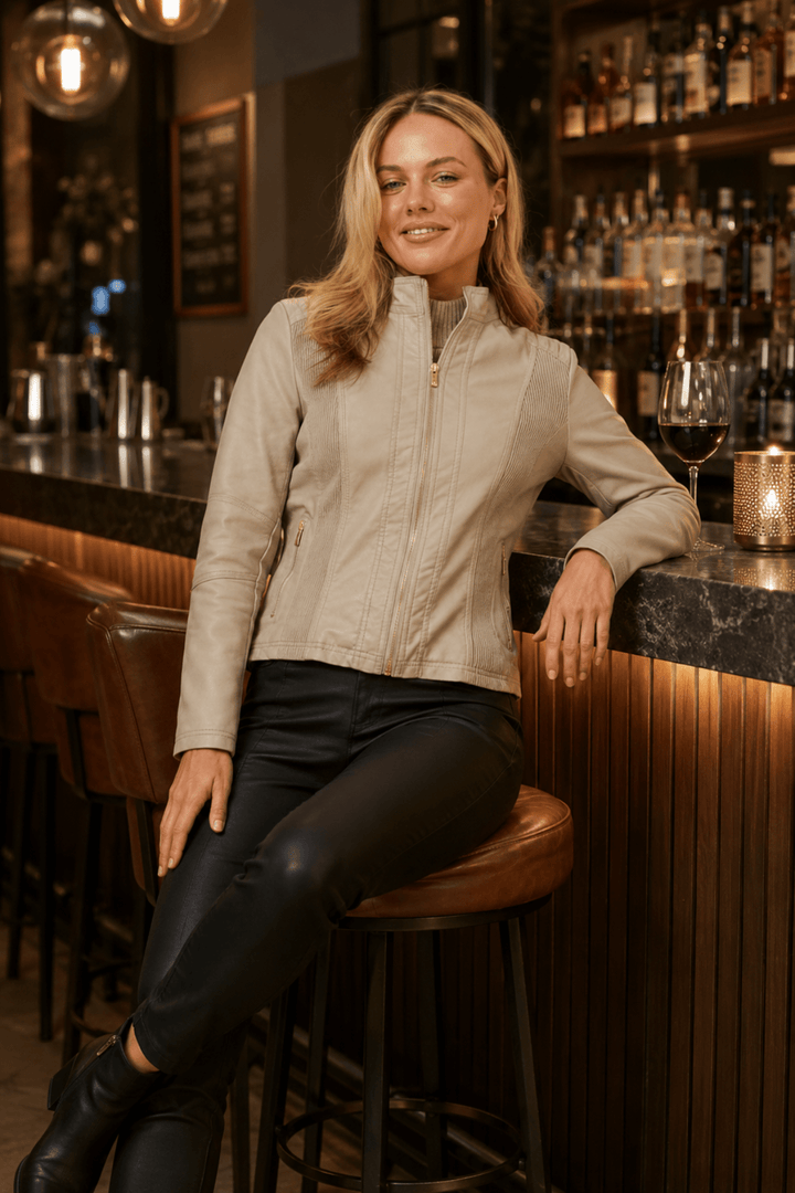 Sandy's Jacket - Beige - CK4 - Pizazz BoutiqueCaroline Morgan