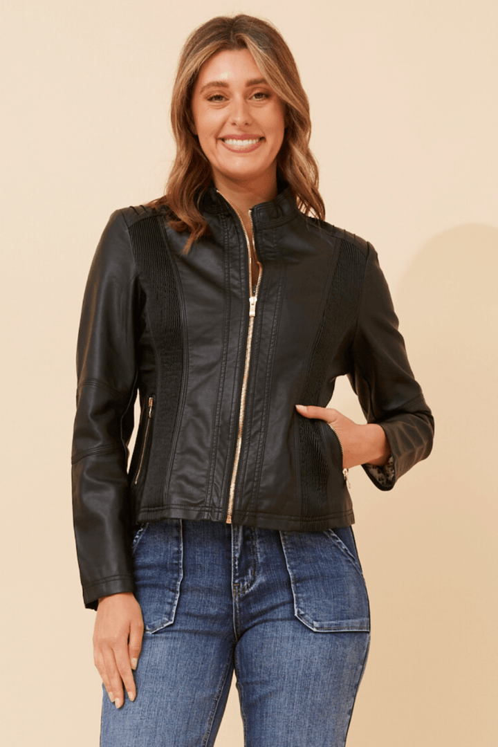 Sandy's Jacket - Black - CK4 - Pizazz BoutiqueCaroline Morgan