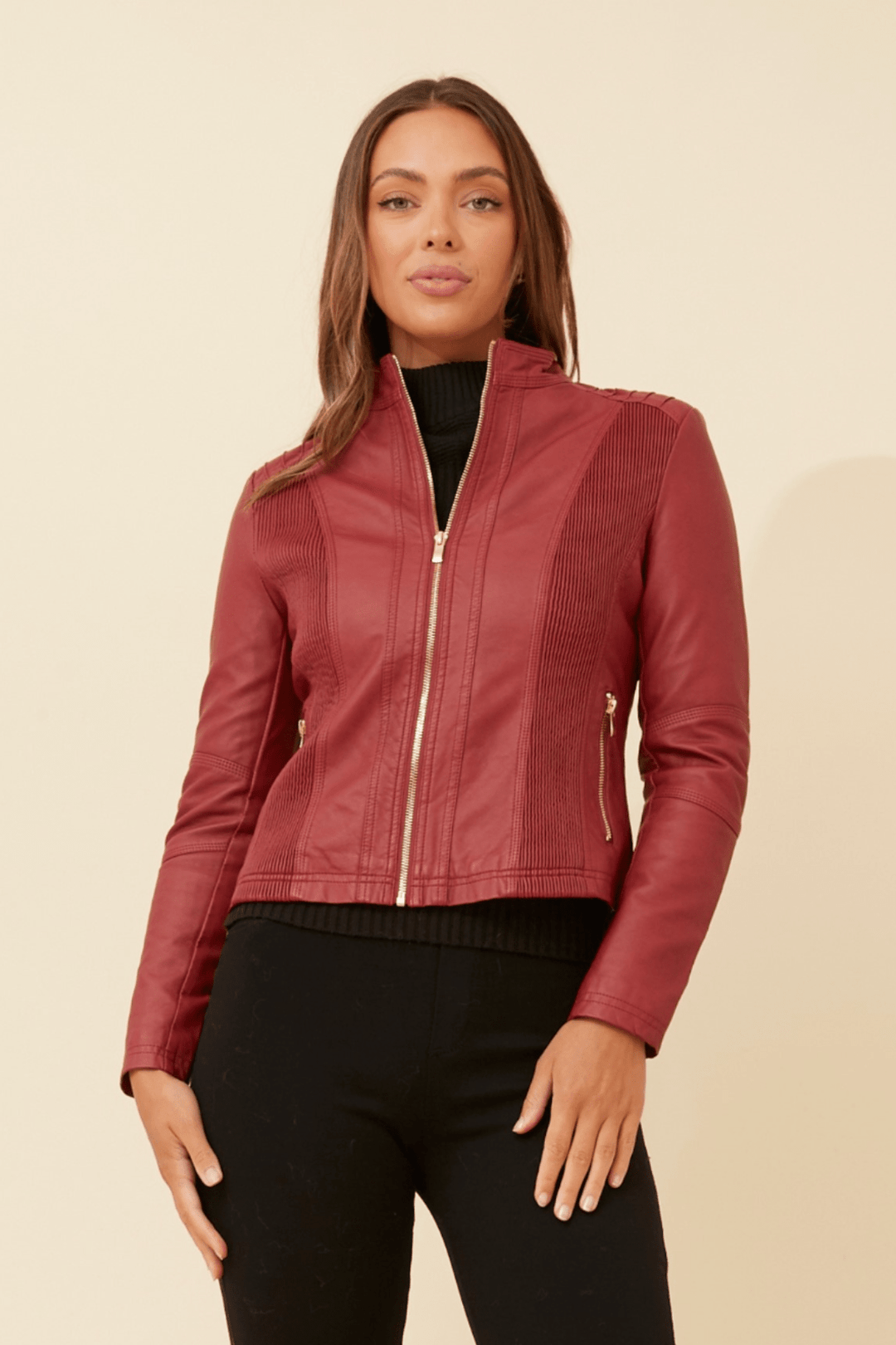 Sandy's Jacket - Red - CK4 - Pizazz BoutiqueCaroline Morgan
