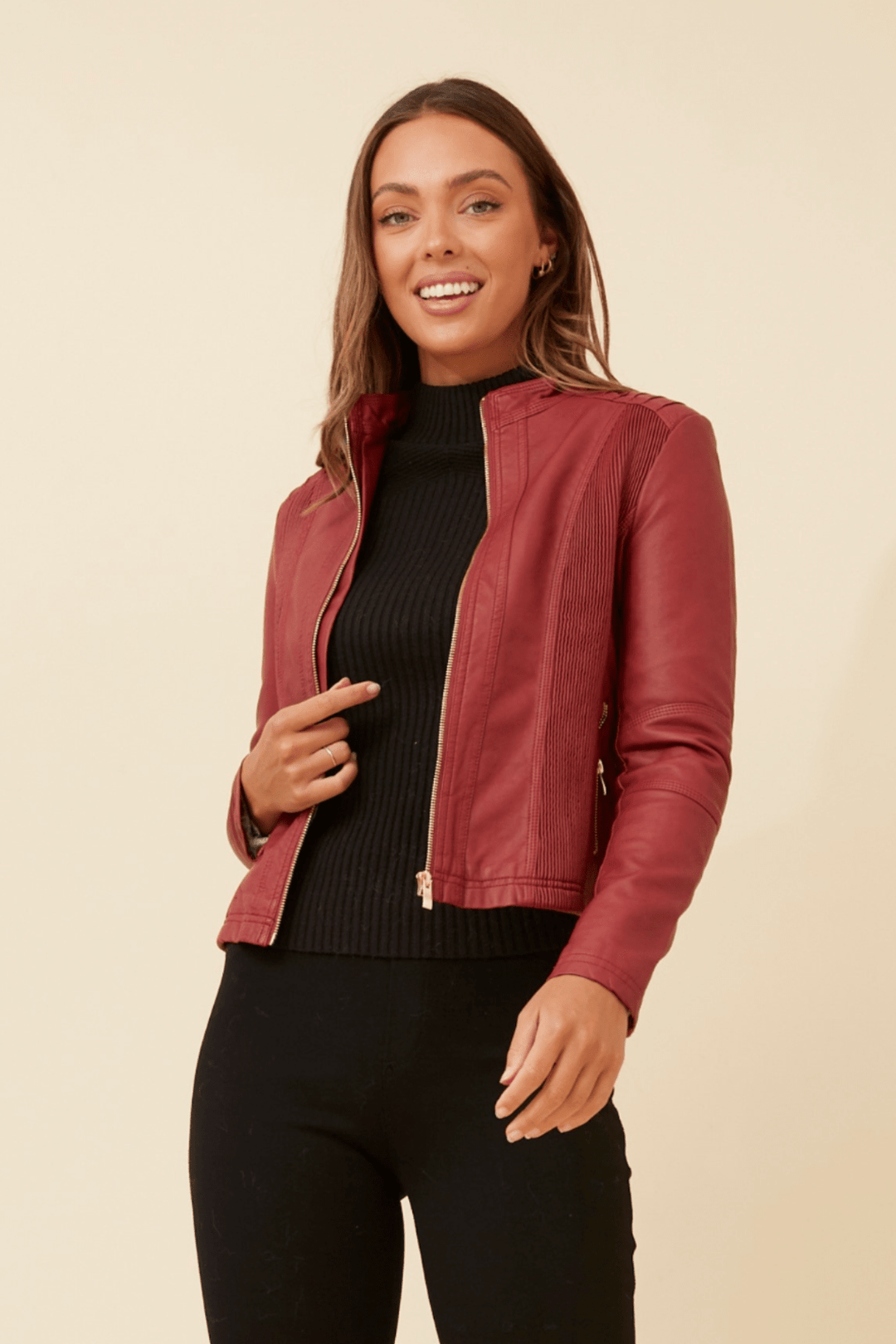 Sandy's Jacket - Red - CK4 - Pizazz BoutiqueCaroline Morgan