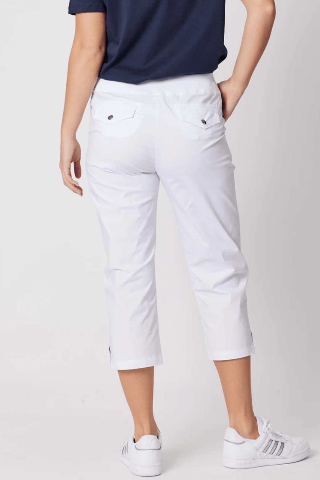 Santorini Cotton Pants - White - TZ30 - Pizazz BoutiqueThreadz