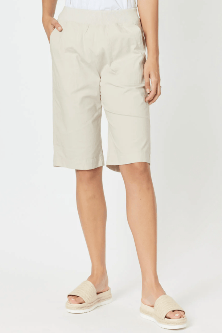 Santorini Short - Stone - TZ2 - Pizazz BoutiqueThreadz