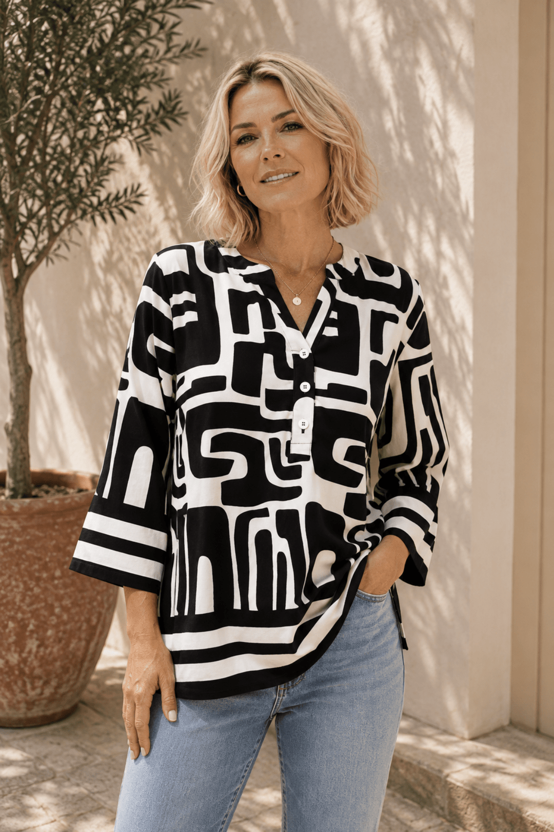 Sasha Shirt - CK56 - Pizazz BoutiqueCaroline Morgan