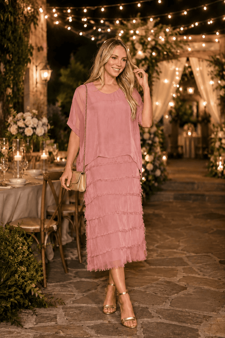 Serene Layered Dress - Pizazz BoutiqueAE Luxe