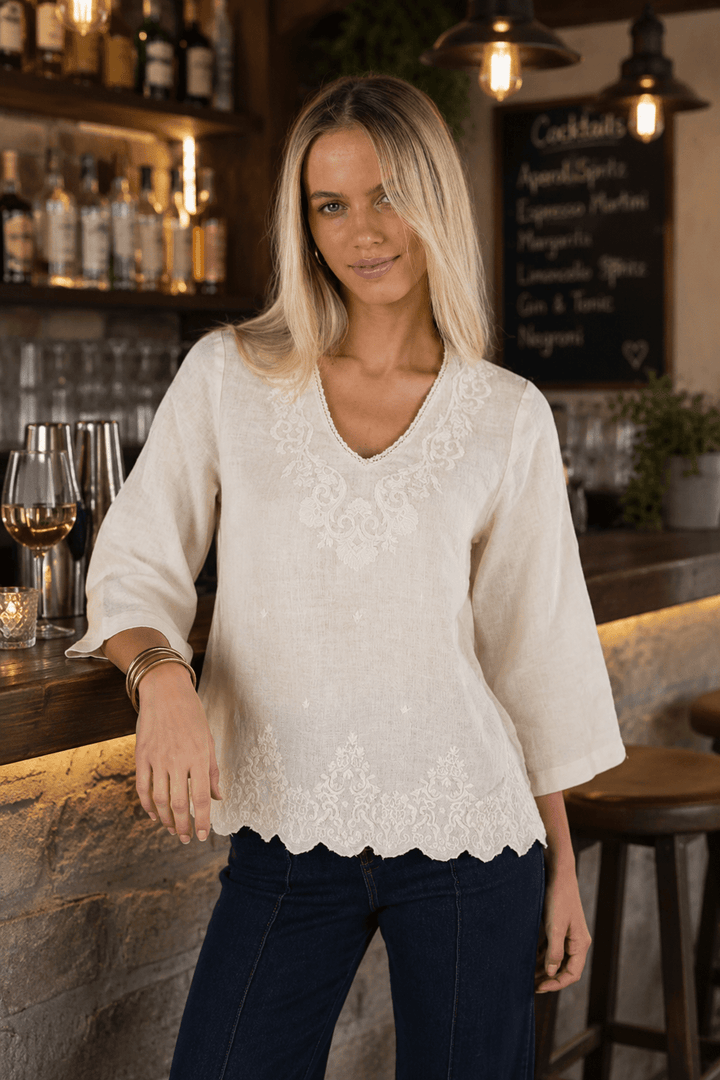 Serre Top - Cream - HM7 - Pizazz BoutiqueHumidity