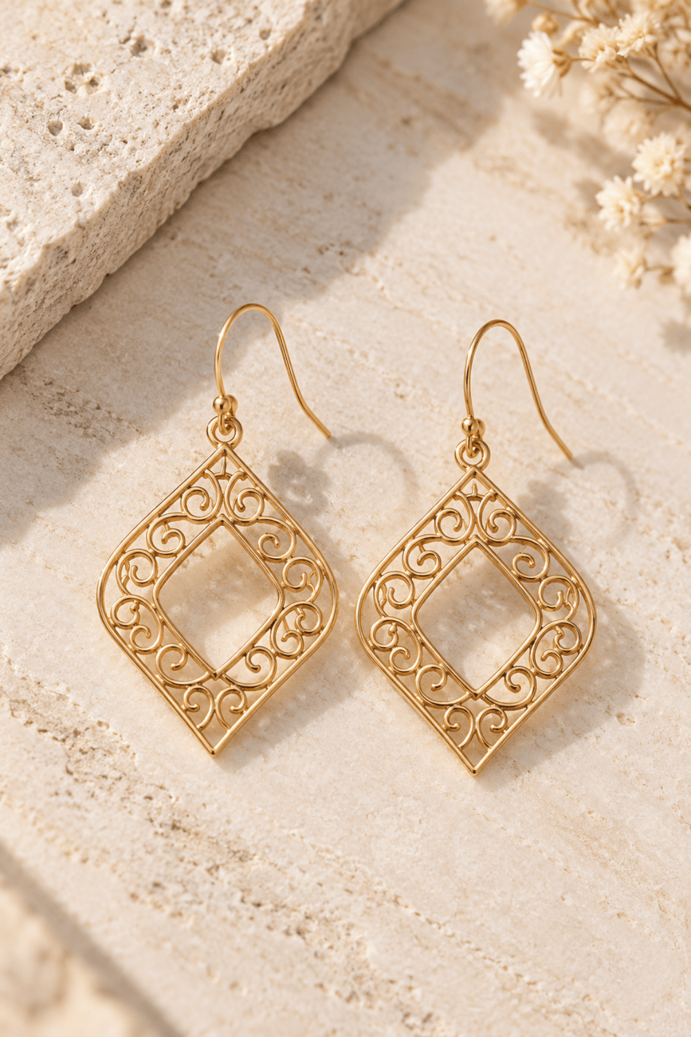 Sheila Earrings - Gold - GG3 - Pizazz BoutiqueGxG Collective