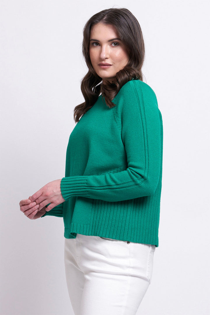 Shell Be Right Sweater - Clover - F48
