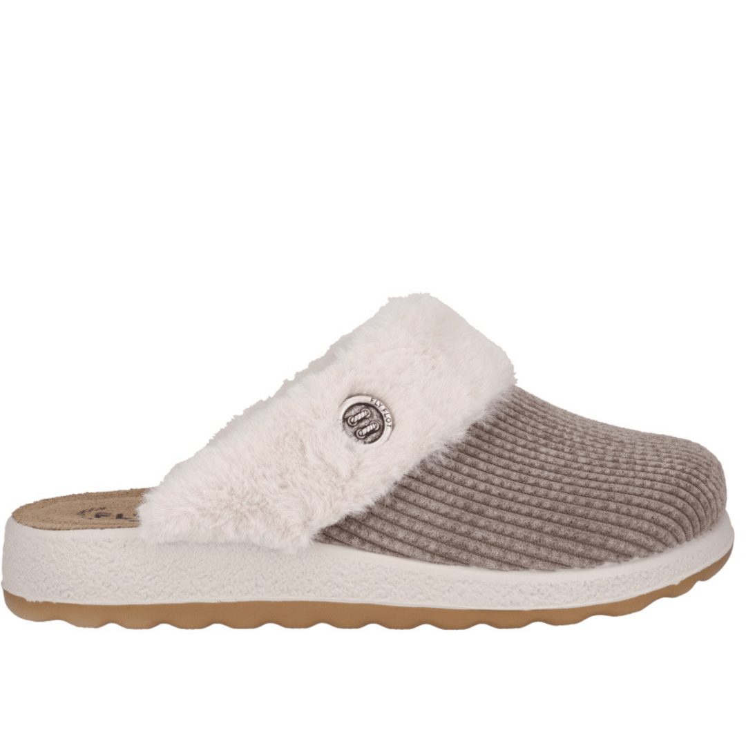 Shelley Slipper - Mushroom - FF1 - Pizazz BoutiqueFlyflot