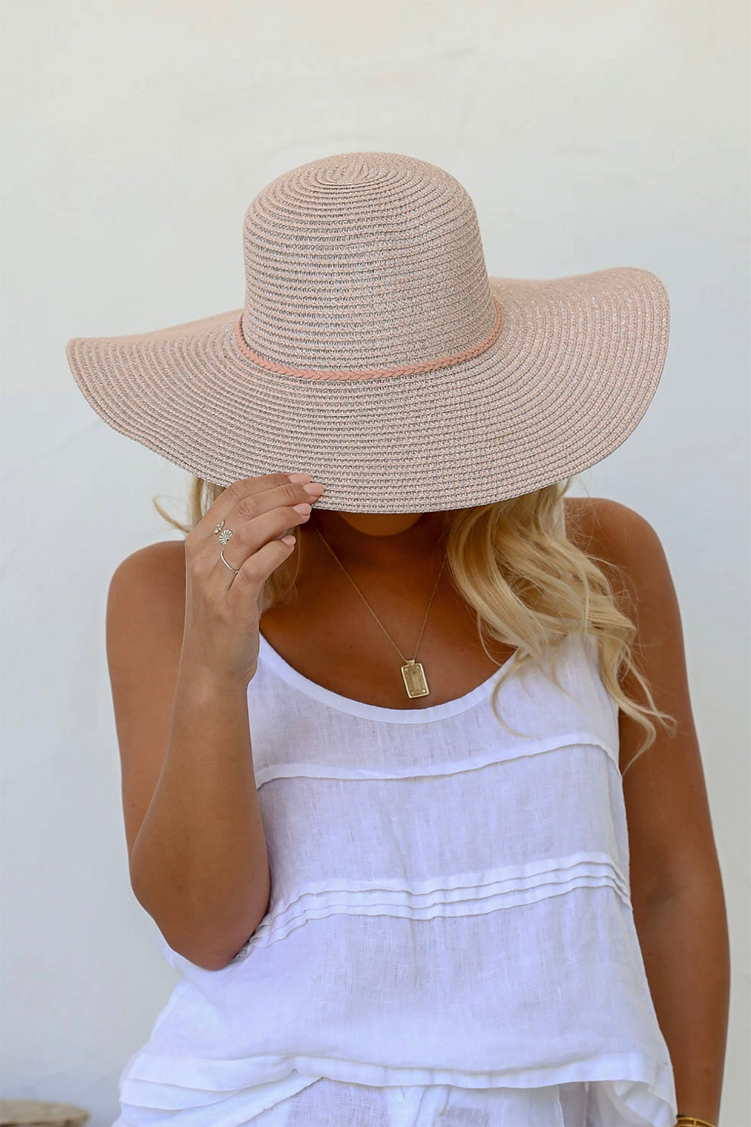 Shimmer Hat - Pink - SU11 - Pizazz BoutiqueSpice Up