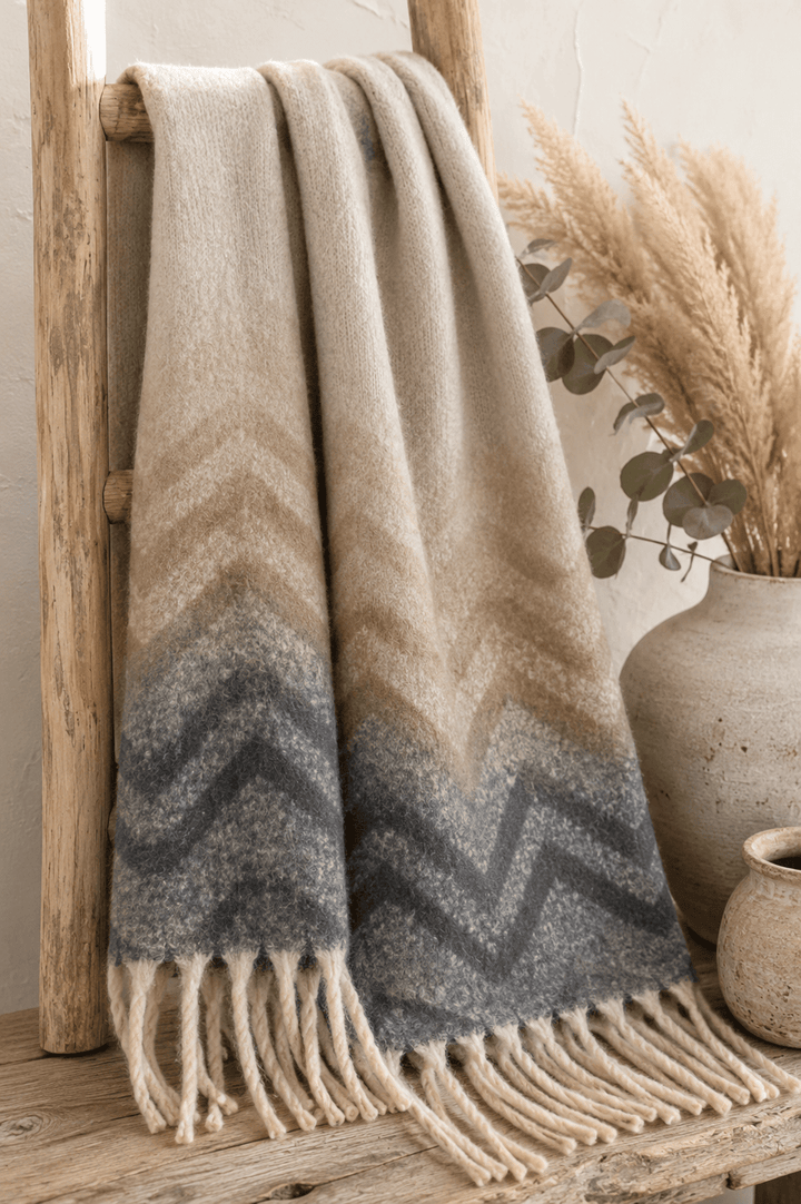 Shirley Scarf - Natural Grey - FR13 - Pizazz BoutiqueFree Spirit