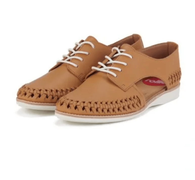 Sidecut woven Shoe - Soft Tan - RO9 - Pizazz BoutiqueRollie