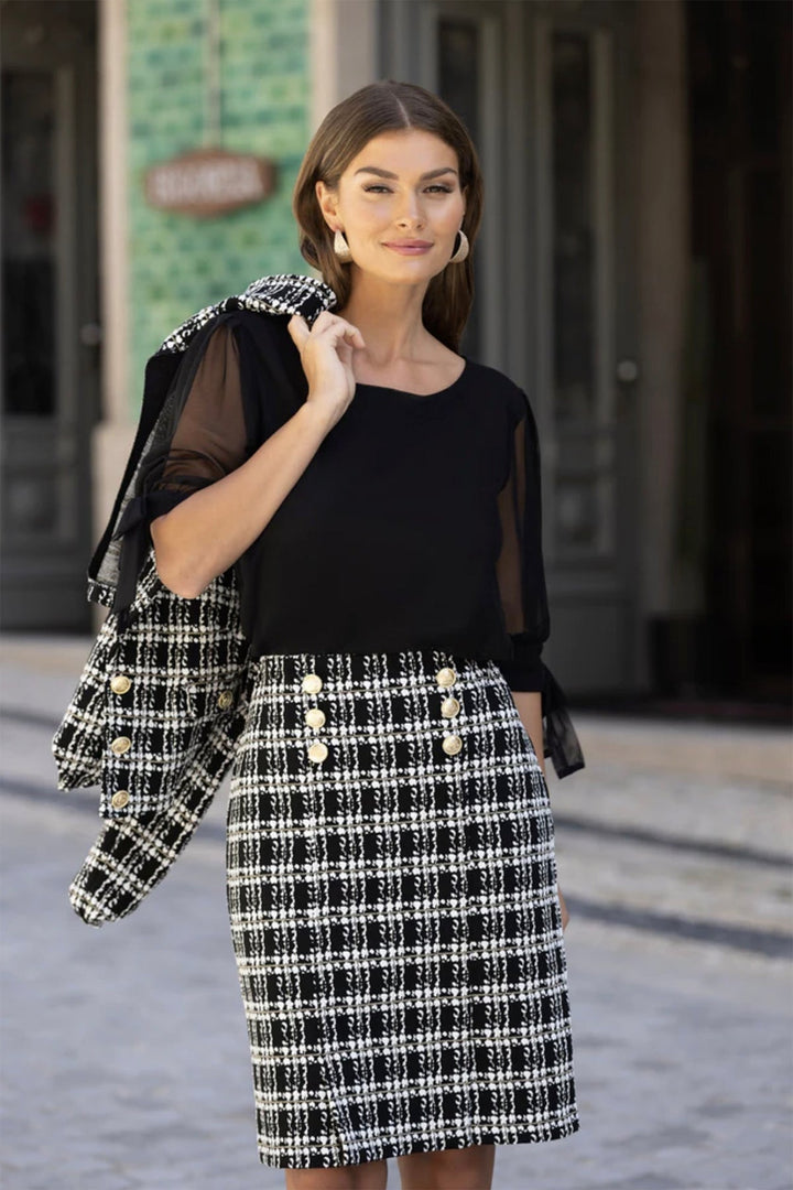 Sillitoe Skirt - FL6 - Pizazz BoutiqueFrank Lyman