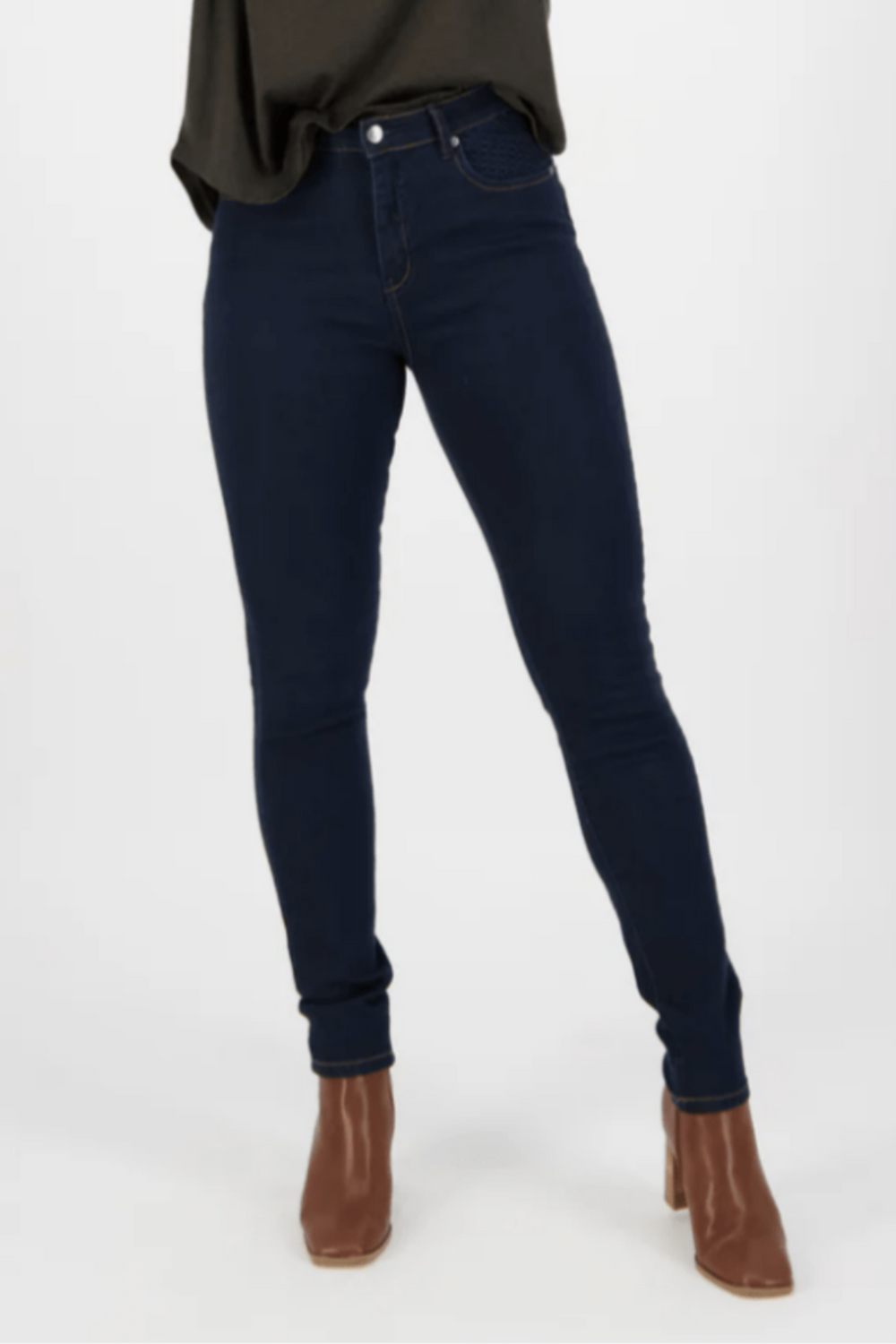 Skinny Jeans - Indigo Denim - VA12 - Pizazz BoutiqueVassalli