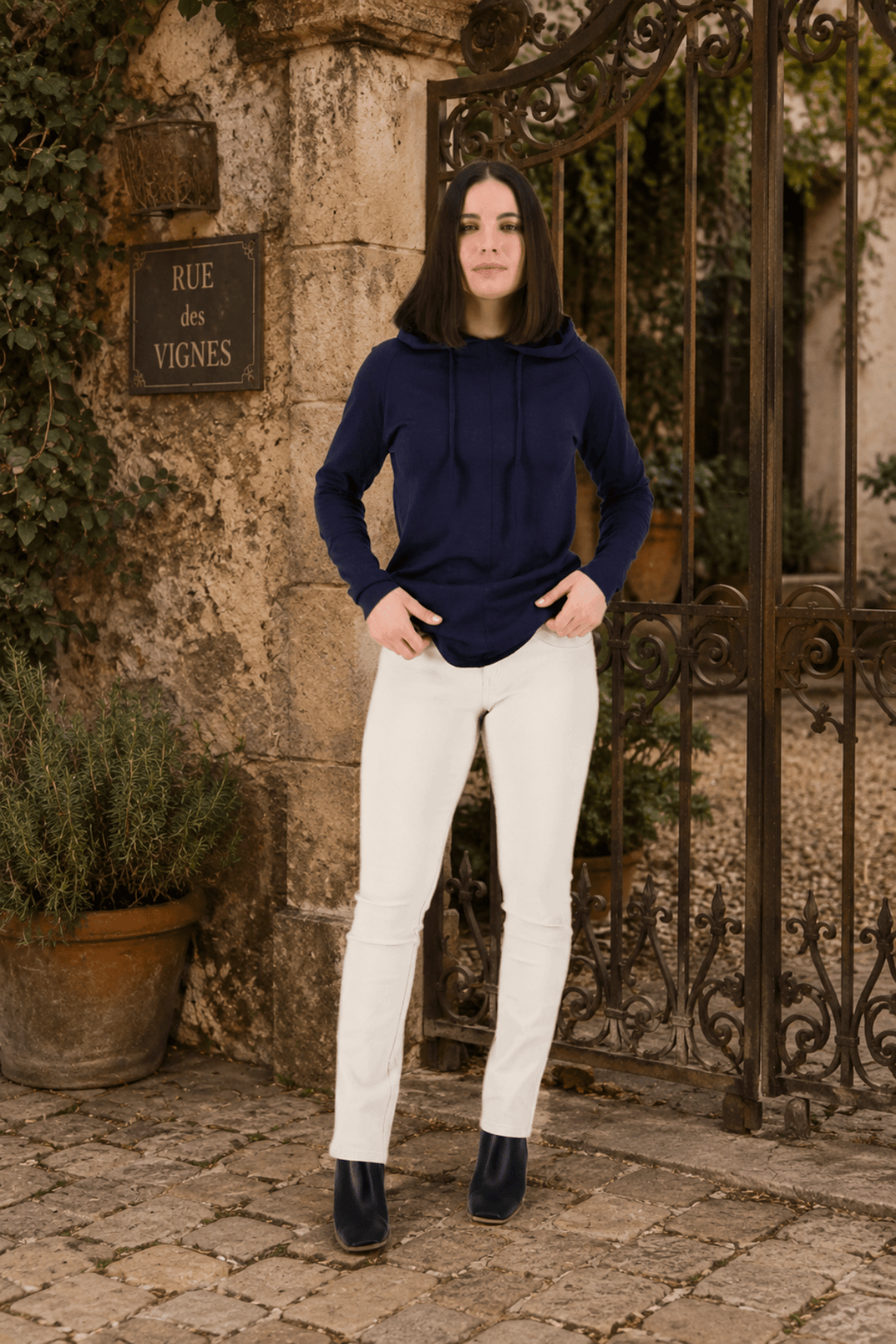Slim Luxe Jean - Pumice - VA4 - Pizazz BoutiqueVassalli