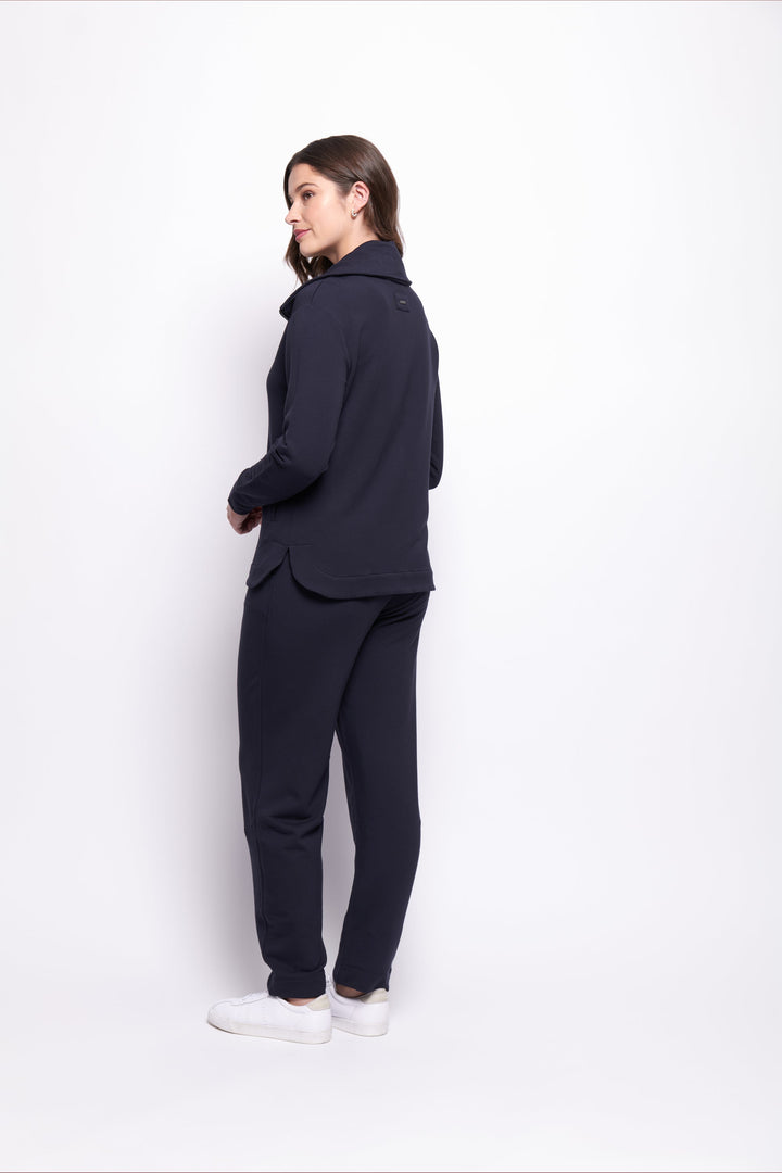 Software Upgrade Jacket - Navy - F21 - Pizazz BoutiqueFoil