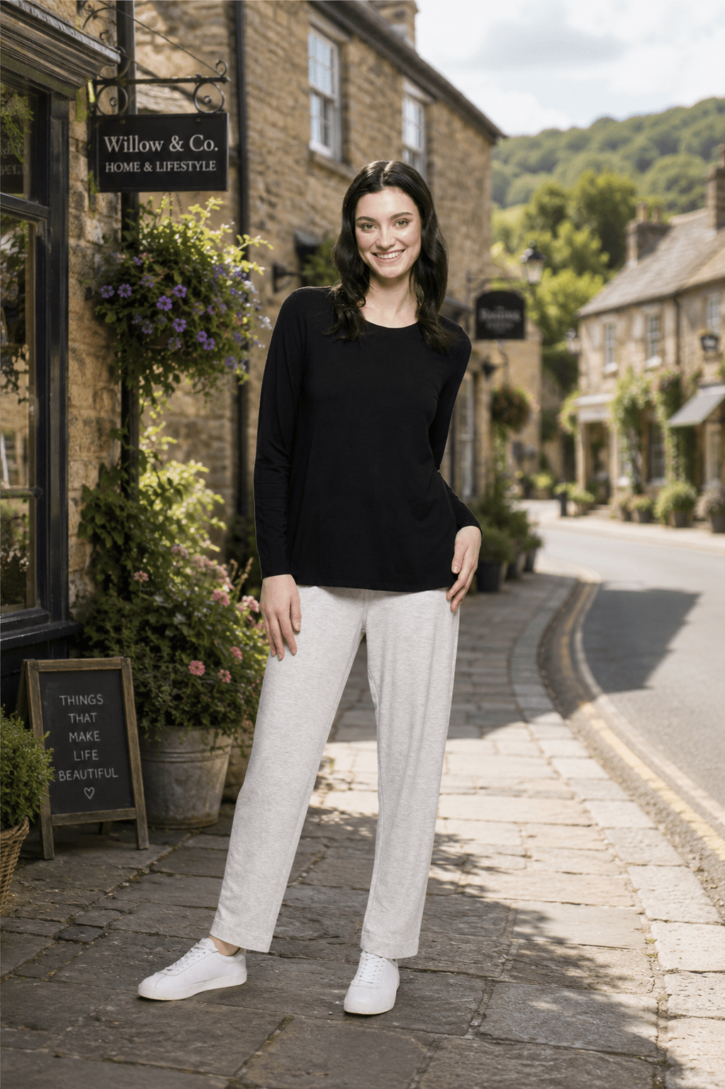 Software Upgrade Pant - Ice Marl - F22 - Pizazz BoutiqueFoil
