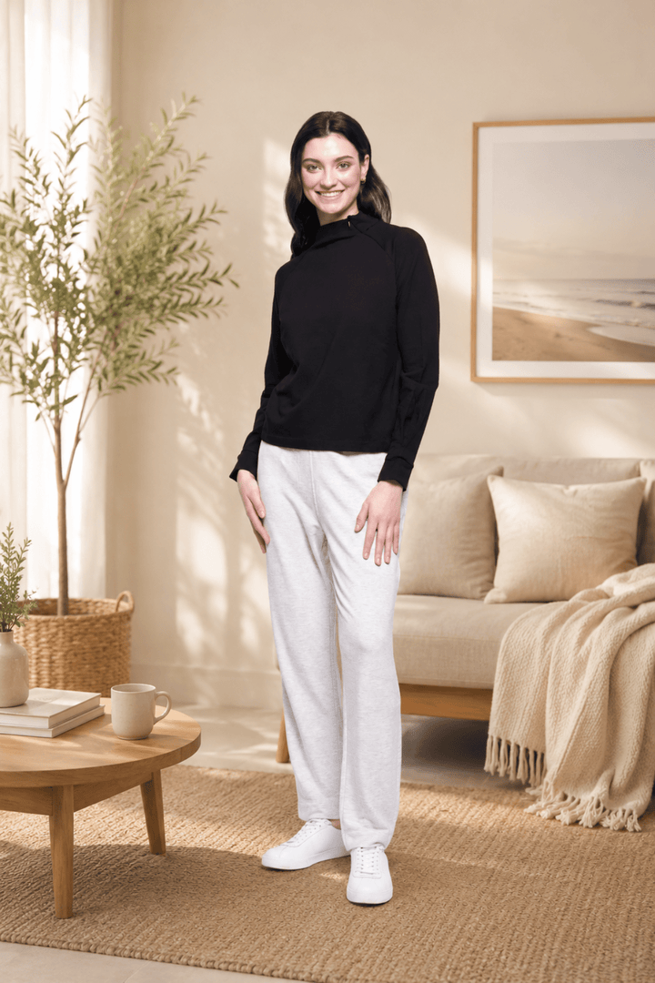 Software Upgrade Sweater - Black - F20 - Pizazz BoutiqueFoil