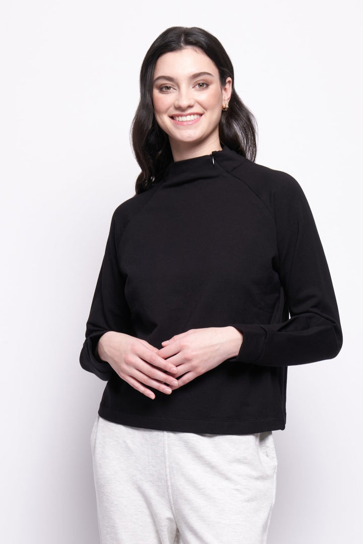 Software Upgrade Sweater - Black - F20 - Pizazz BoutiqueFoil