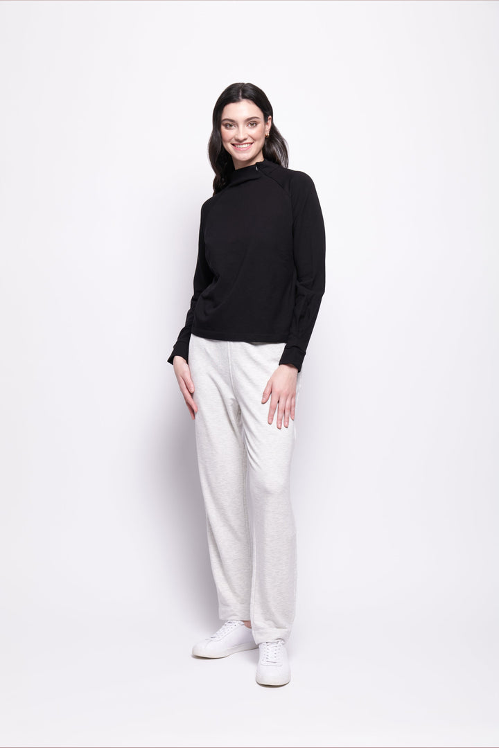 Software Upgrade Sweater - Black - F20 - Pizazz BoutiqueFoil