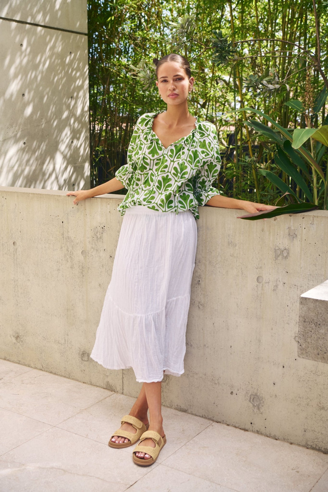 Solana Top - Oak Meadow - N28 - Pizazz BoutiqueNamastai