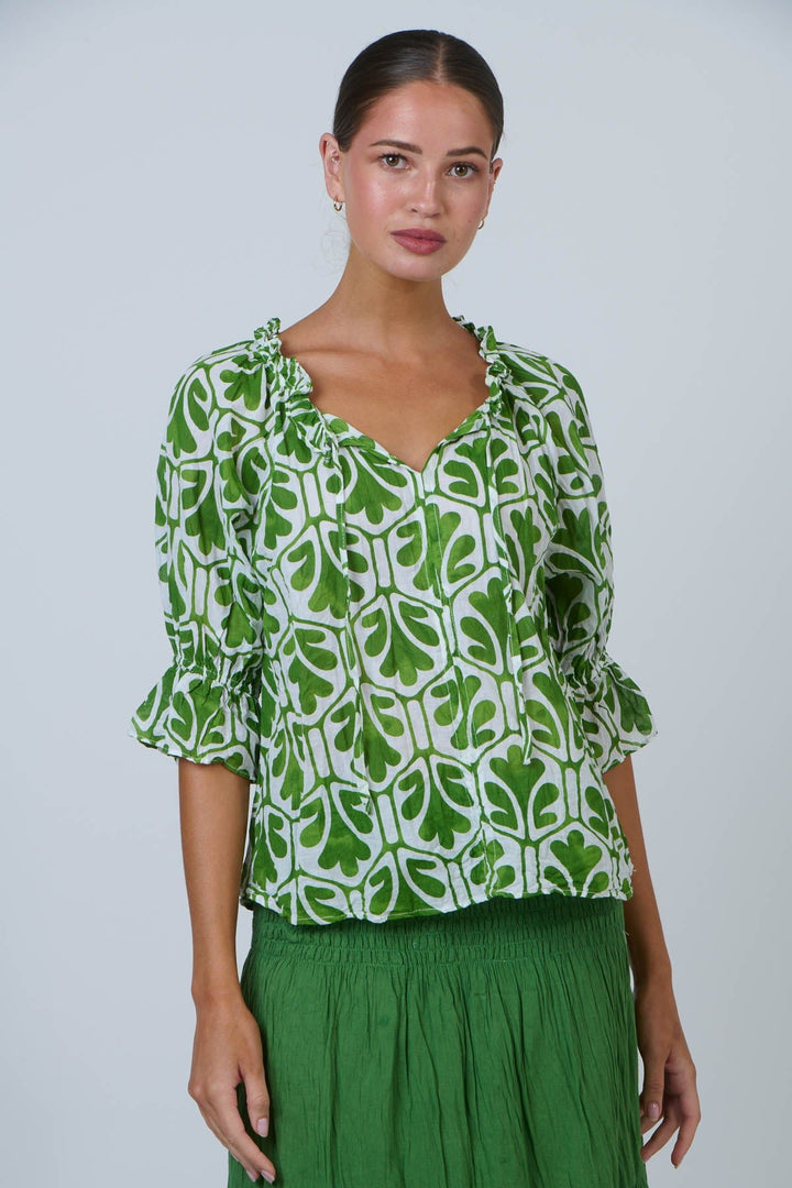 Solana Top - Oak Meadow - N28 - Pizazz BoutiqueNamastai