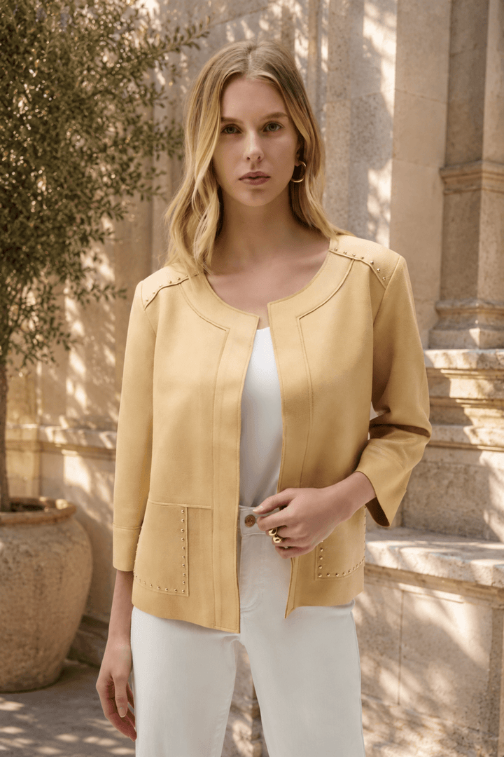 Solene Suede Jacket - JR43 - Pizazz BoutiqueJoseph Ribkoff