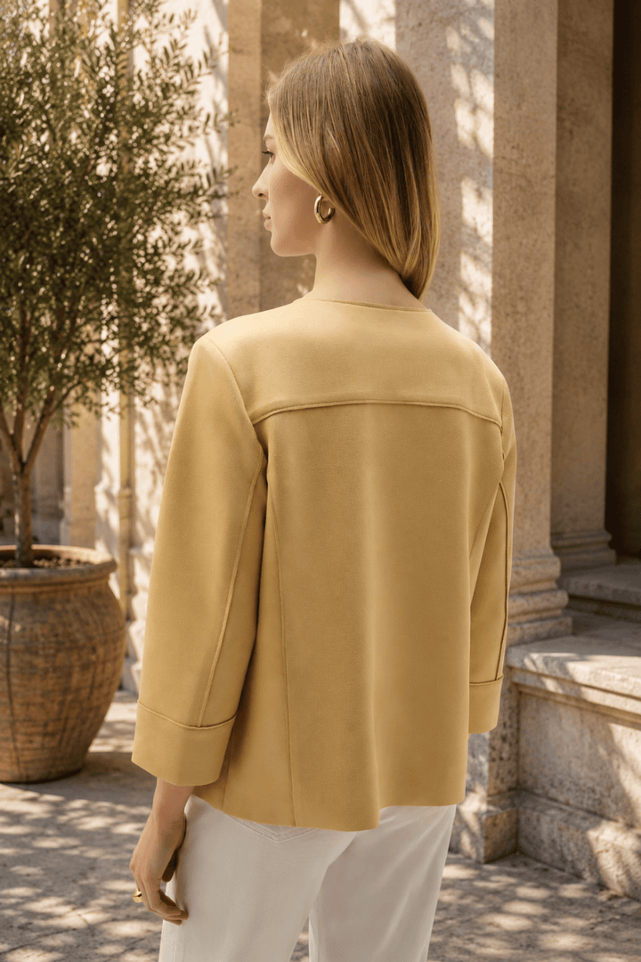 Solene Suede Jacket - JR43 - Pizazz BoutiqueJoseph Ribkoff