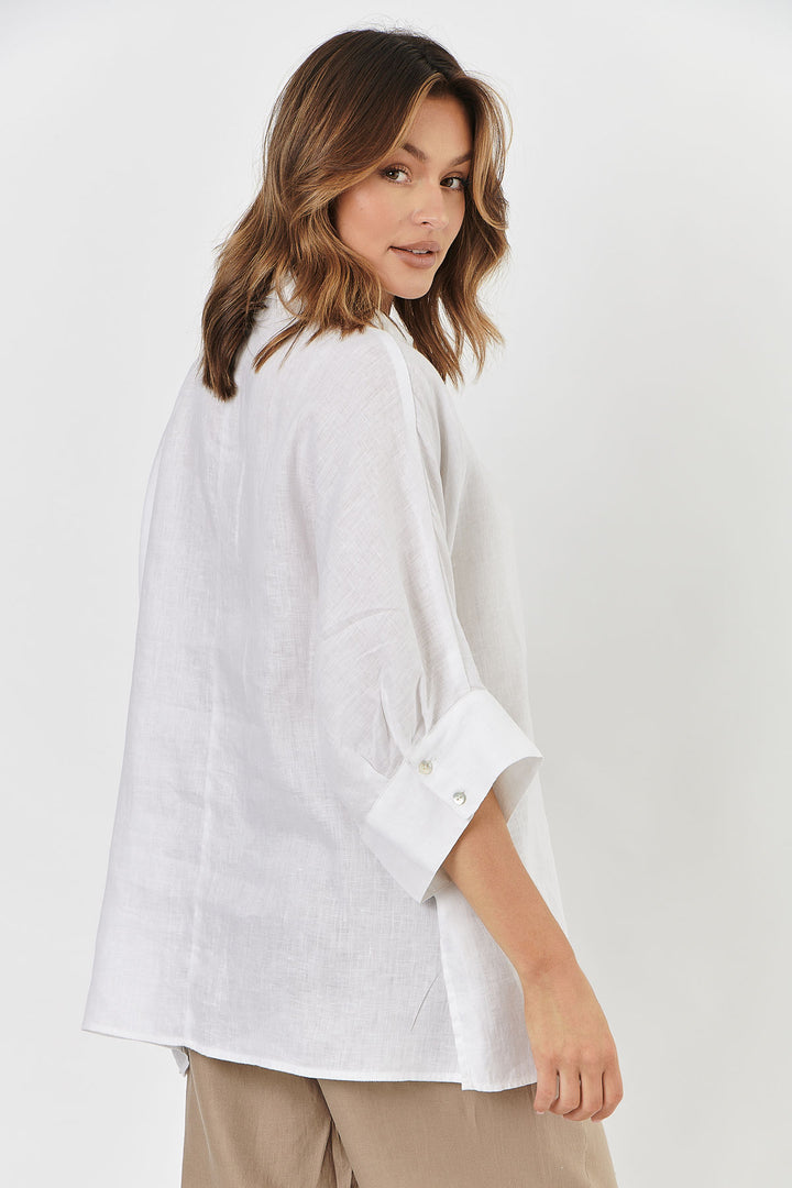 Sophia Shirt | White | OJ11