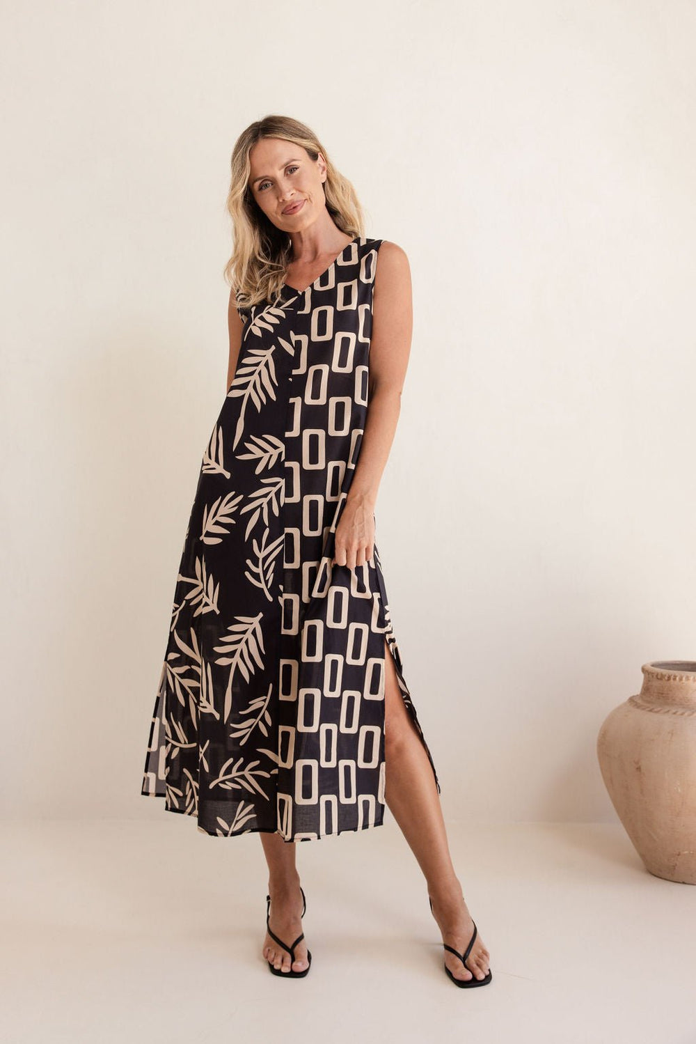 Spliced Maxi - Leaf - SS8 - Pizazz BoutiqueSee Saw