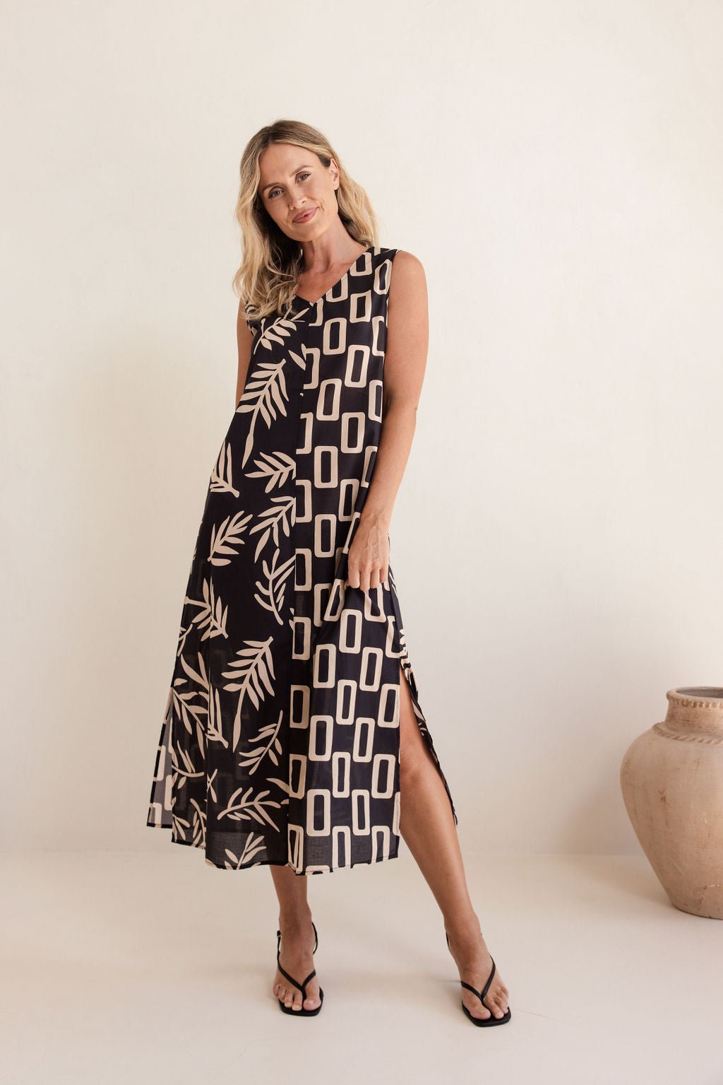 Spliced Maxi - Leaf - SS8 - Pizazz BoutiqueSee Saw