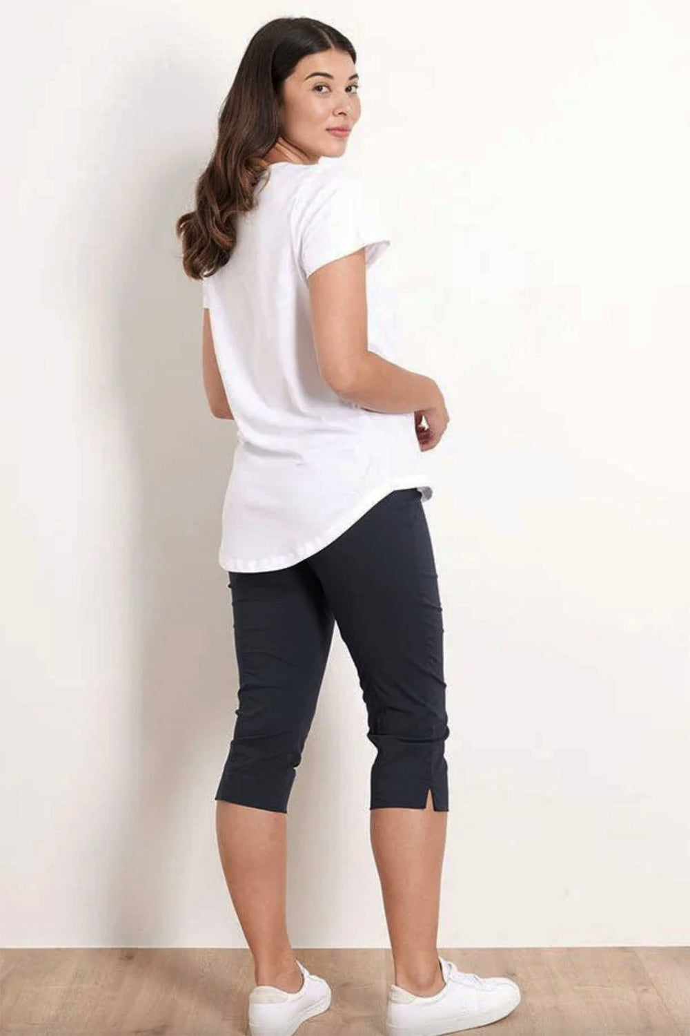 Split Enz Pants - True Navy - F23 - Pizazz BoutiqueFoil