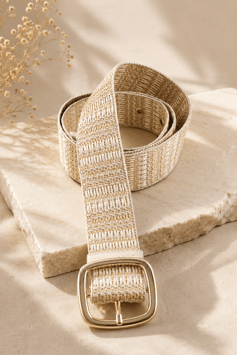 Square Buckle Belt - AD60 - Pizazz BoutiqueAdorne