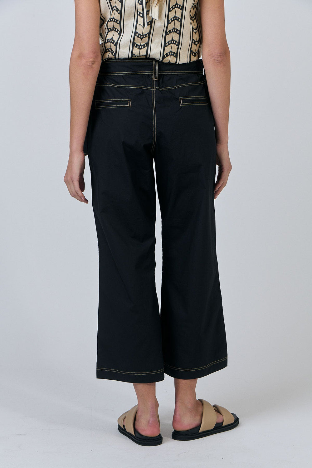 Stella Pant - Black - OJ38 - Pizazz BoutiqueNaturals By O & J