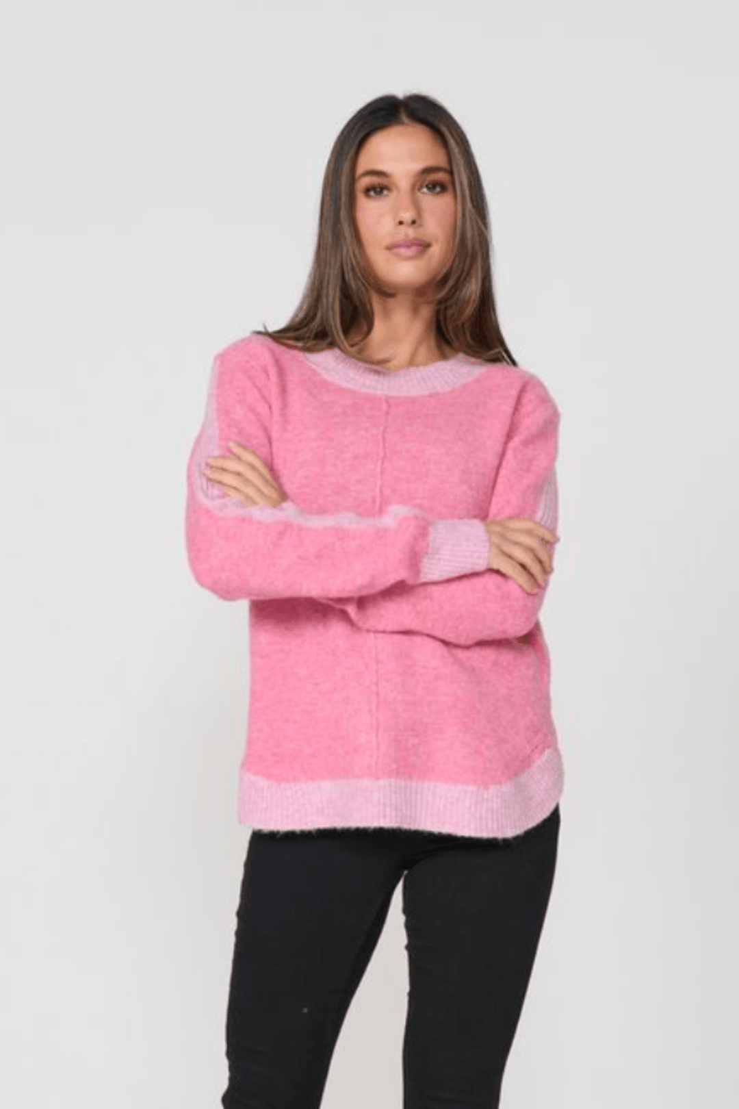 Stephanie Knit - Pink - CJ14 - Pizazz BoutiqueCaju