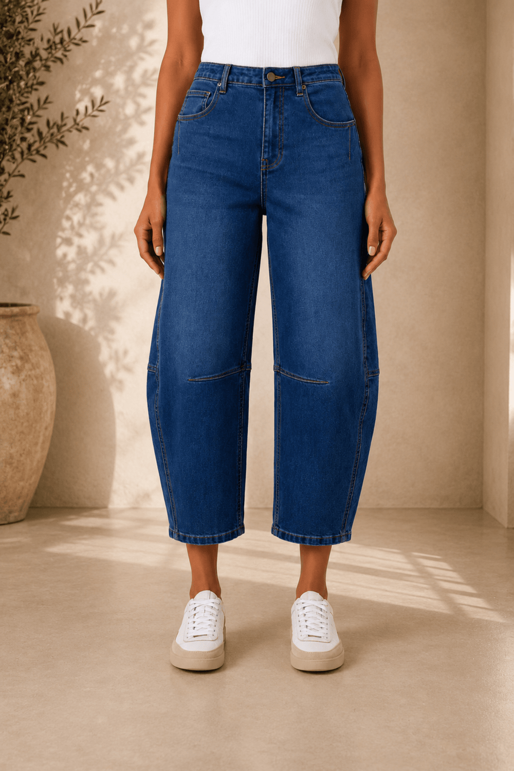 Stevie Barrel Jeans - Denim - CK48 - Pizazz BoutiqueCaroline Morgan