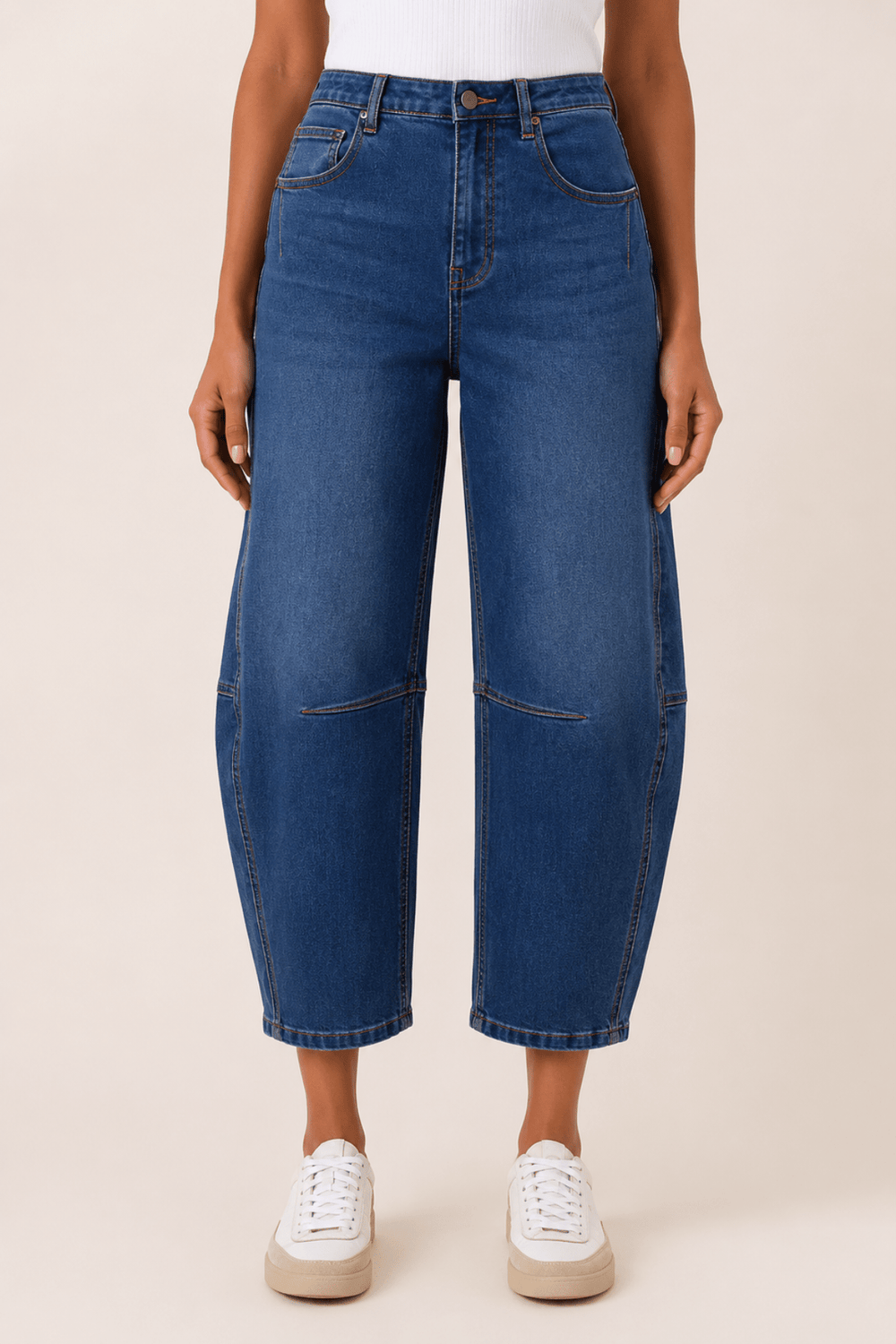 Stevie Barrel Jeans - Denim - CK48 - Pizazz BoutiqueCaroline Morgan