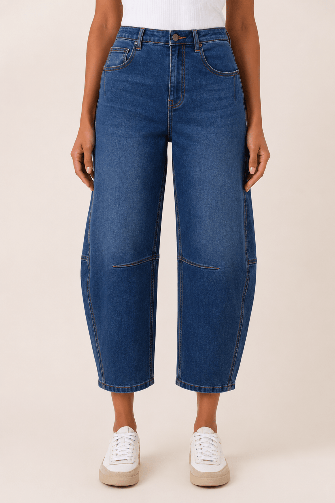 Stevie Barrel Jeans - Denim - CK48 - Pizazz BoutiqueCaroline Morgan