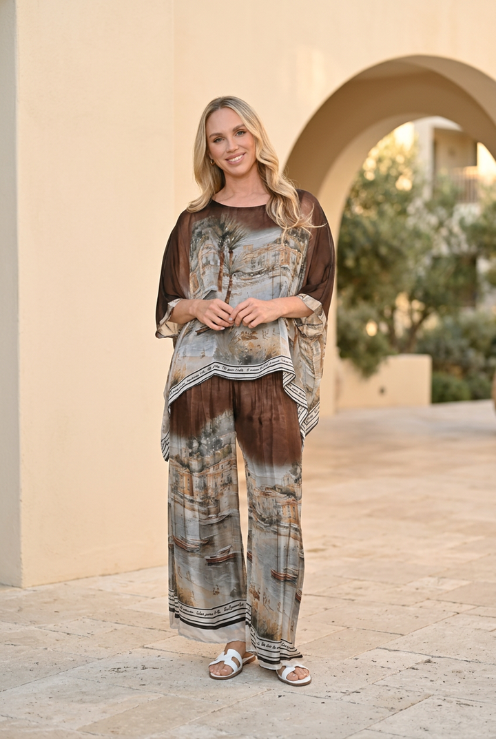 Summer Night's Pant - Chocolate - CC19
