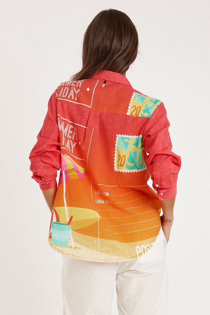 Summer Shirt - RY17 - Pizazz BoutiqueRubyyaya