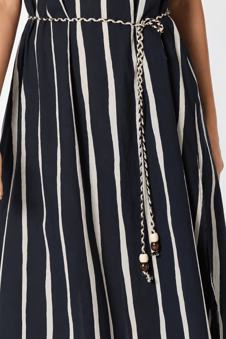 Sunset Safari Dress - Black/Ivory - TZ63 - Pizazz BoutiqueThreadz