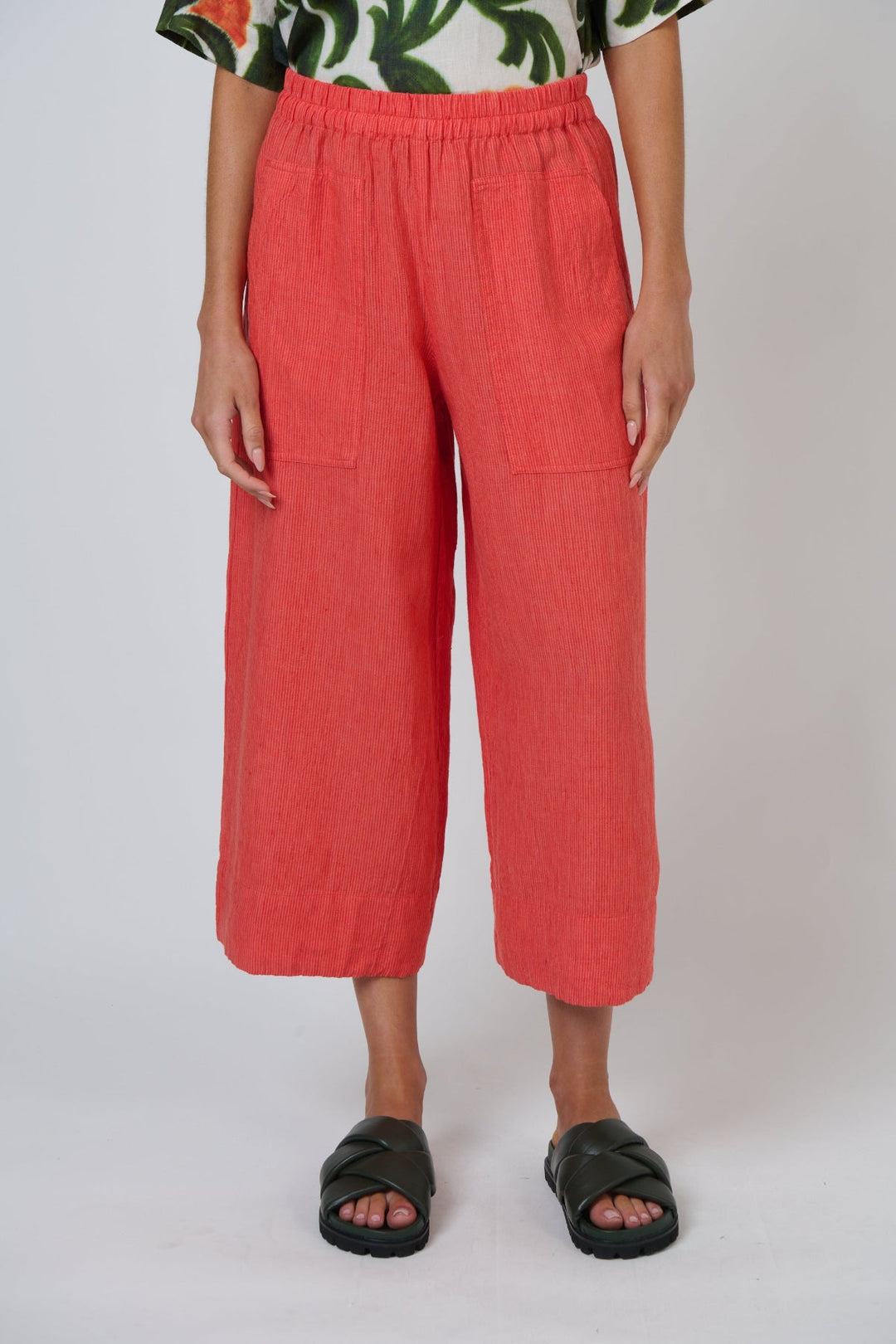 Sunset Strip Linen Pant - Pizazz BoutiqueNaturals By O & J