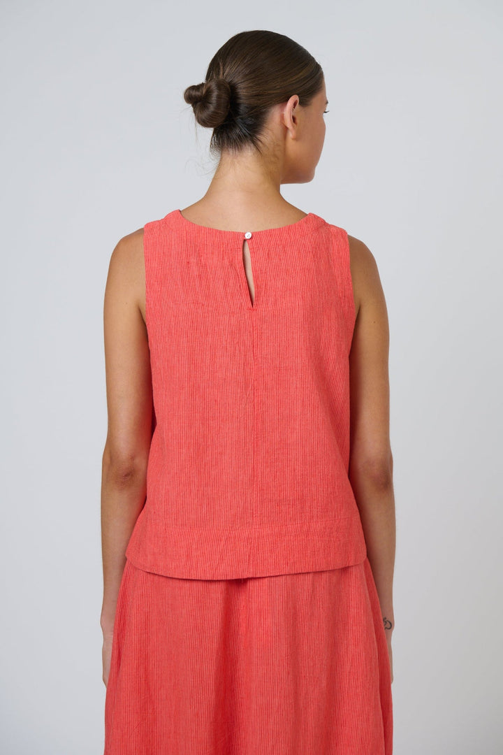 Sunset Strip Sleeveless Top - Pizazz BoutiqueNaturals By O & J