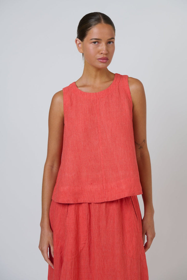 Sunset Strip Sleeveless Top - Pizazz BoutiqueNaturals By O & J