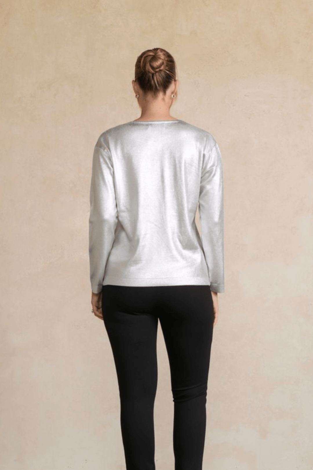 Suzi Knit - Silver - CJ17 - Pizazz BoutiqueHolmes & Fallon