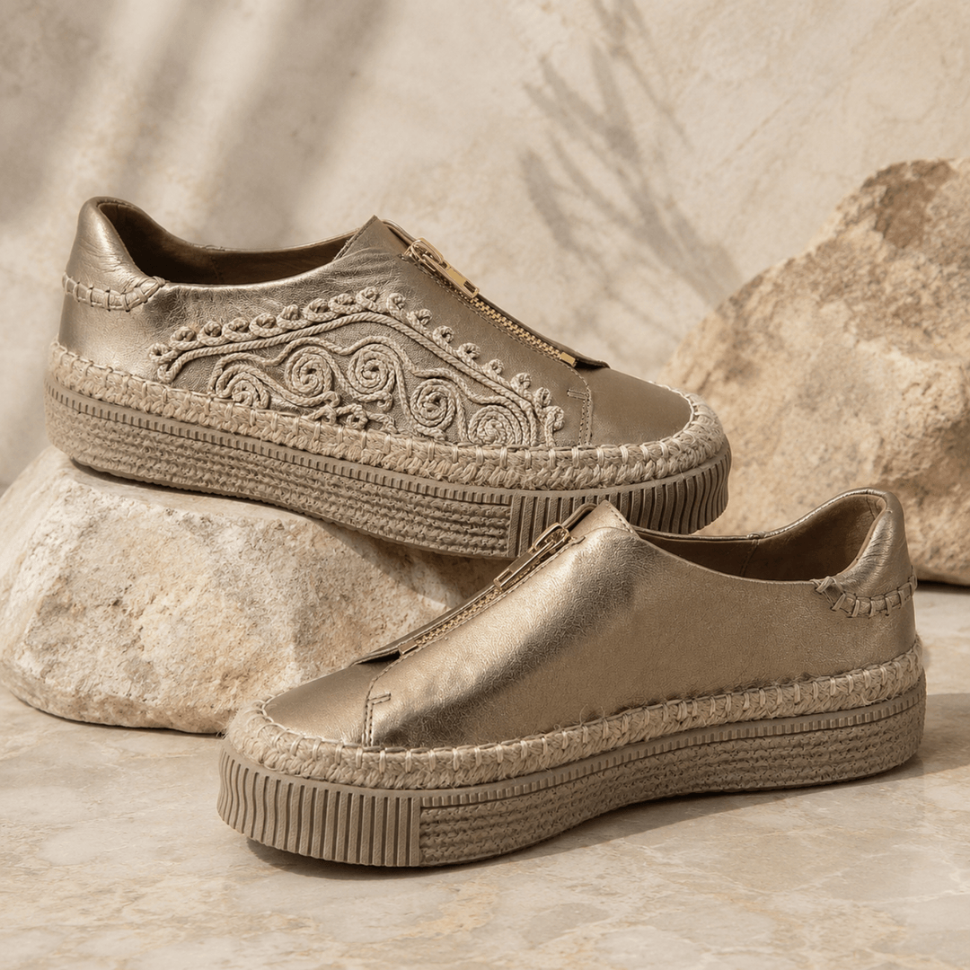 Tabian Sneaker - Champagne - DJ35 - Pizazz BoutiqueDjango & Juliette