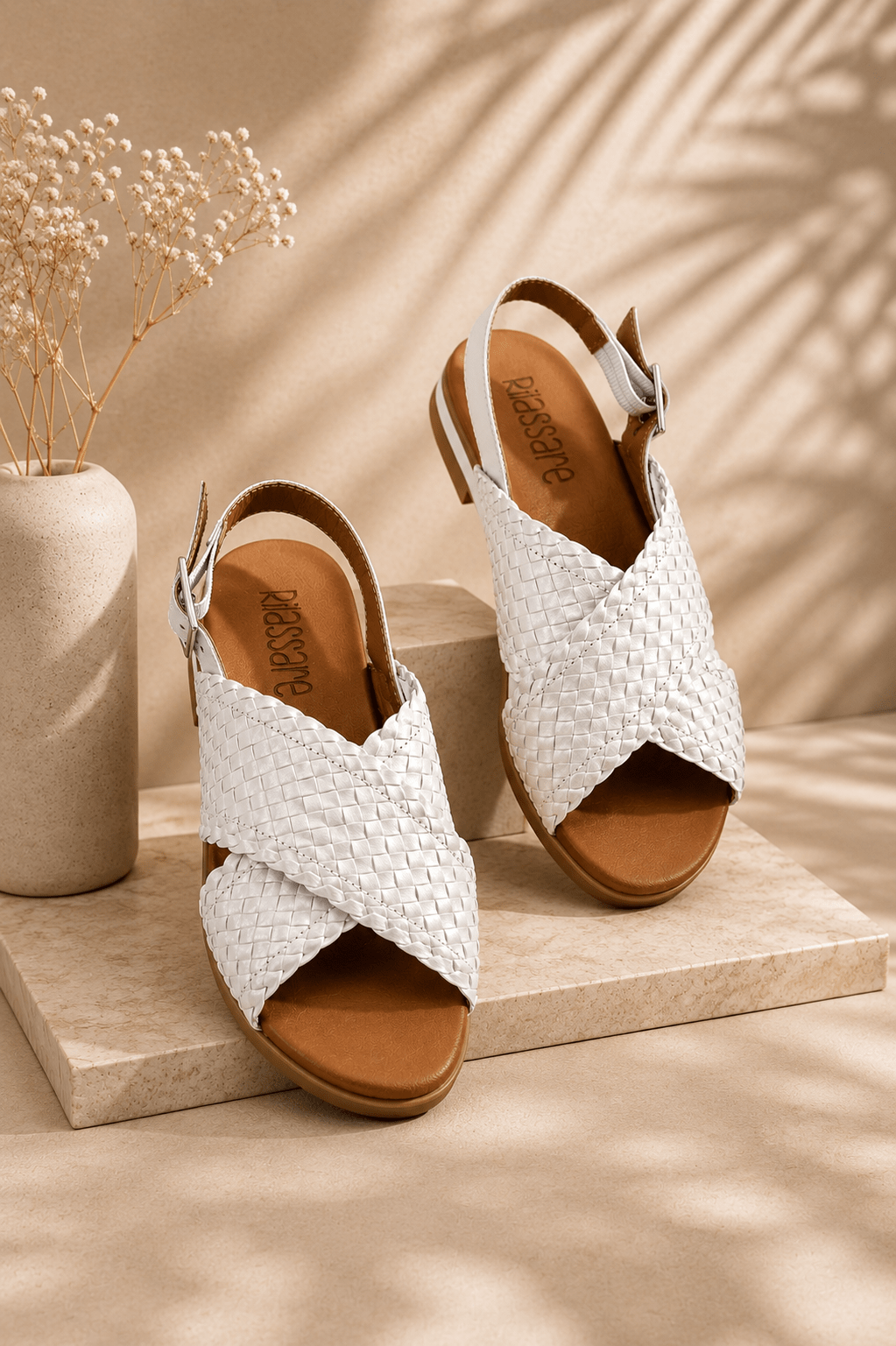 Taiyah Sandal - Pearl - RS4 - Pizazz BoutiqueRilassare