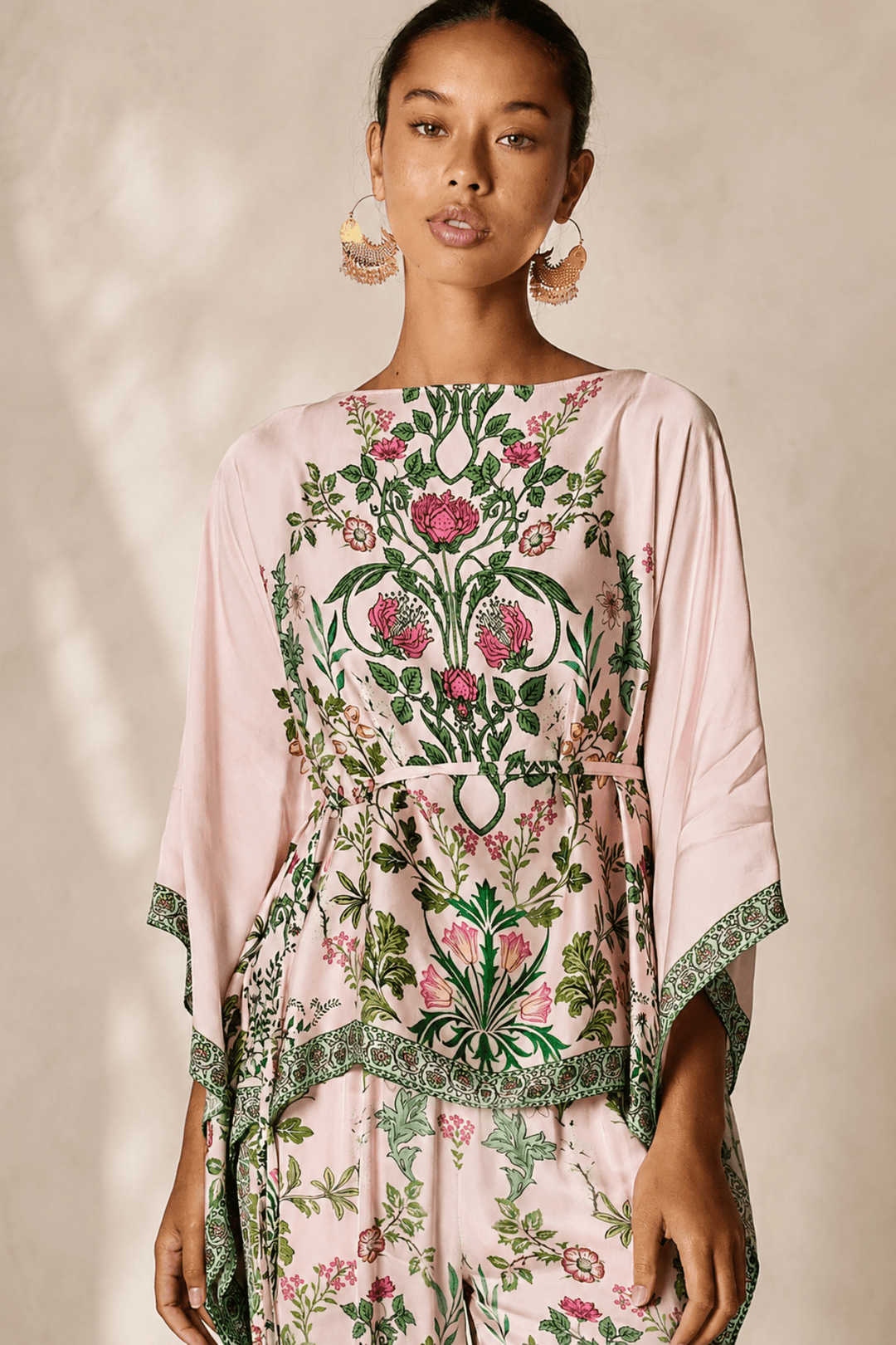 Tatiana Poncho Top - Pink - RY18 - Pizazz BoutiqueRubyyaya