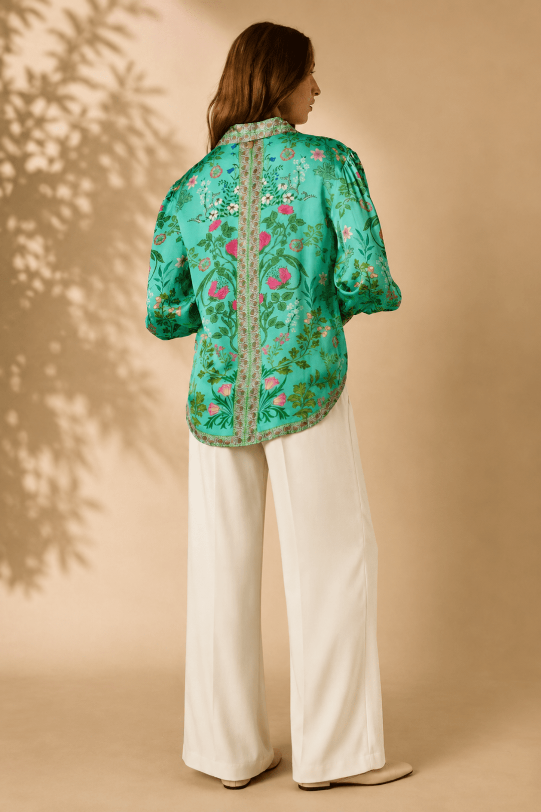Tatiana Shirt - Green - RY19 - Pizazz BoutiqueRubyyaya
