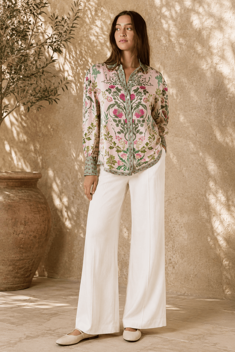 Tatiana Shirt - Pink - RY19 - Pizazz BoutiqueRubyyaya